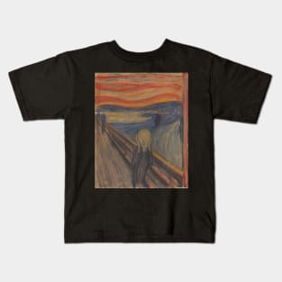 Edvard Munch Kids T-Shirt